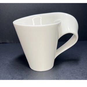 Villeroy & Boch White New Wave Germany 1748 Coffee Mugs (2)